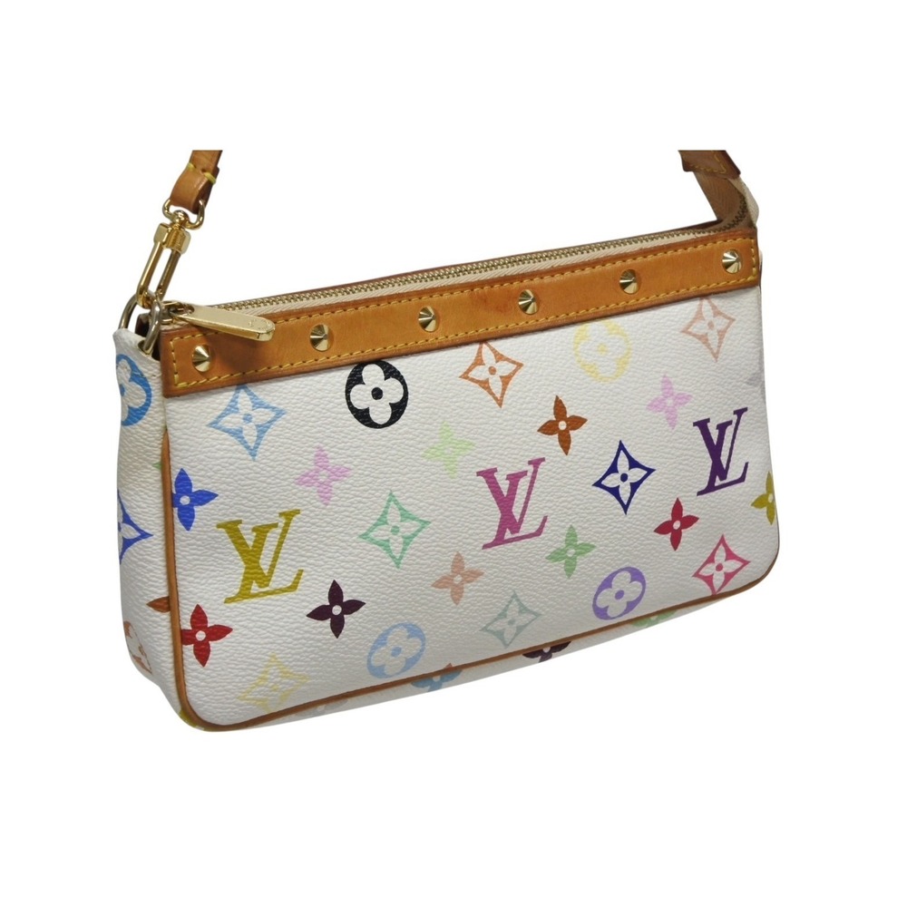 LOUIS VUITTON Pochette Accessoires Monogram Multicolore Multicolor by Takashi - Picture 4 of 9